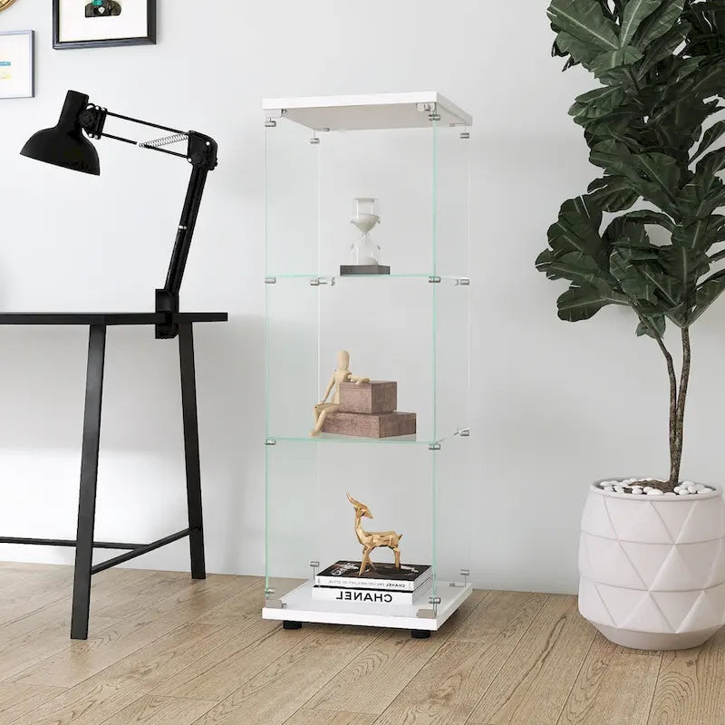 Vitrines d'exposition en verre pour salon, chambre à coucher, bureau