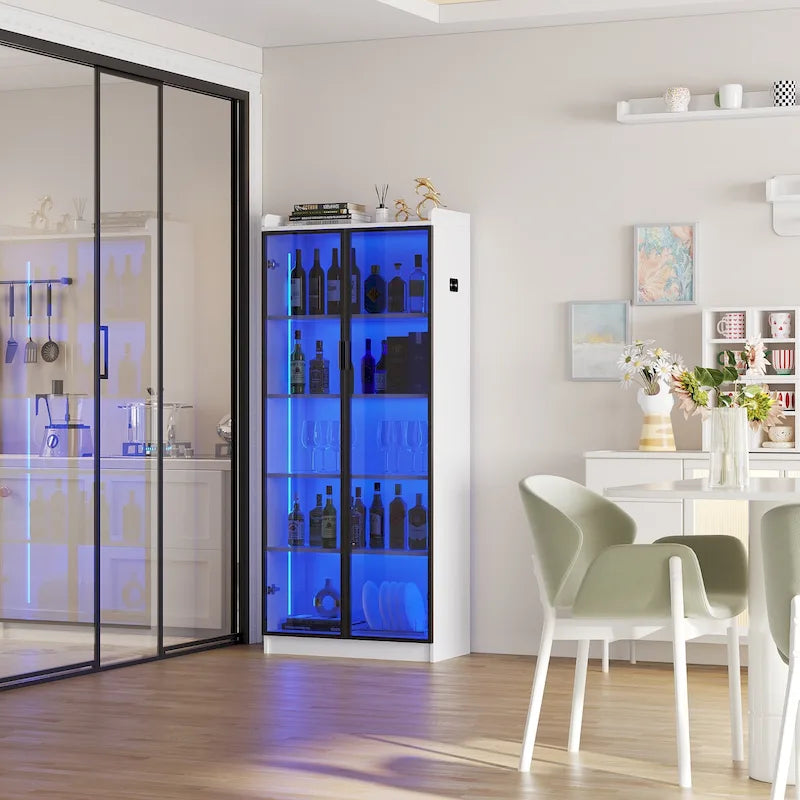 Meuble de salle à manger avec éclairage LED - S.O.