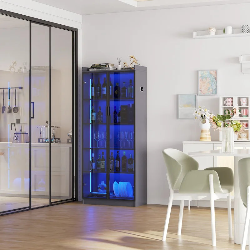 Meuble de salle à manger avec éclairage LED - S.O.