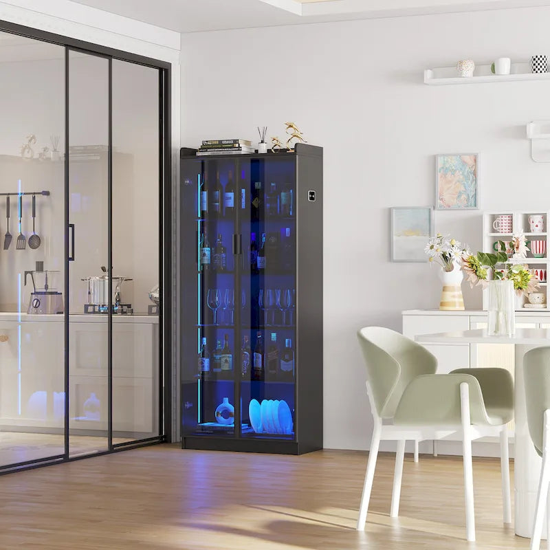 Meuble de salle à manger avec éclairage LED - S.O.
