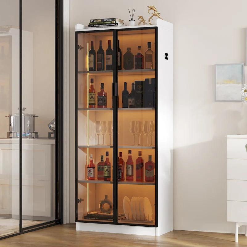 Meuble de salle à manger avec éclairage LED - S.O.