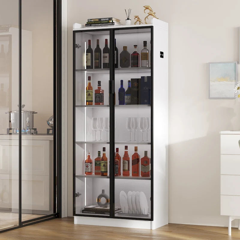 Meuble de salle à manger avec éclairage LED - S.O.