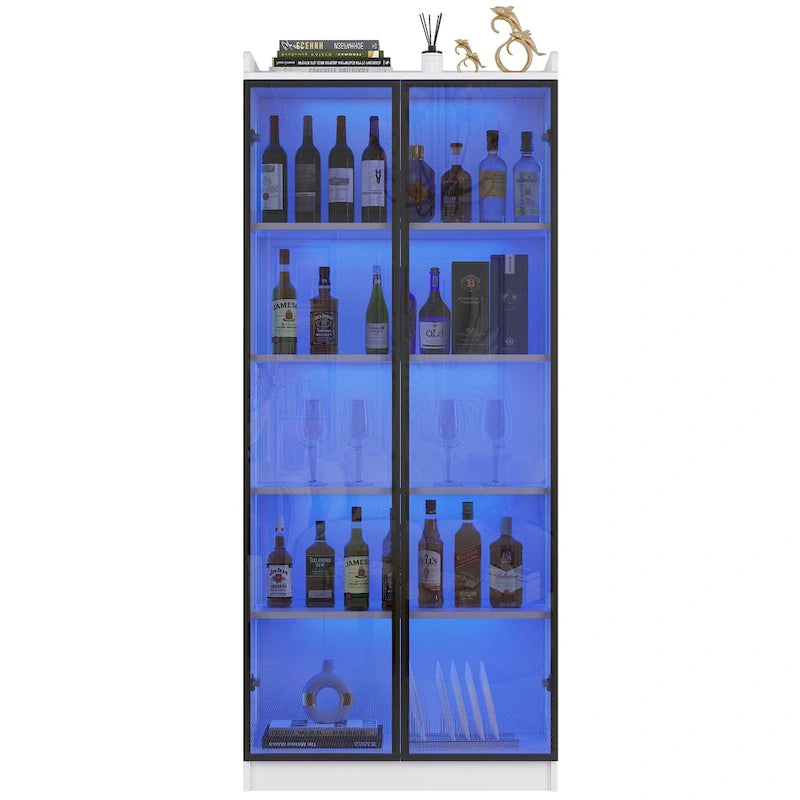 Meuble de salle à manger avec éclairage LED - S.O.