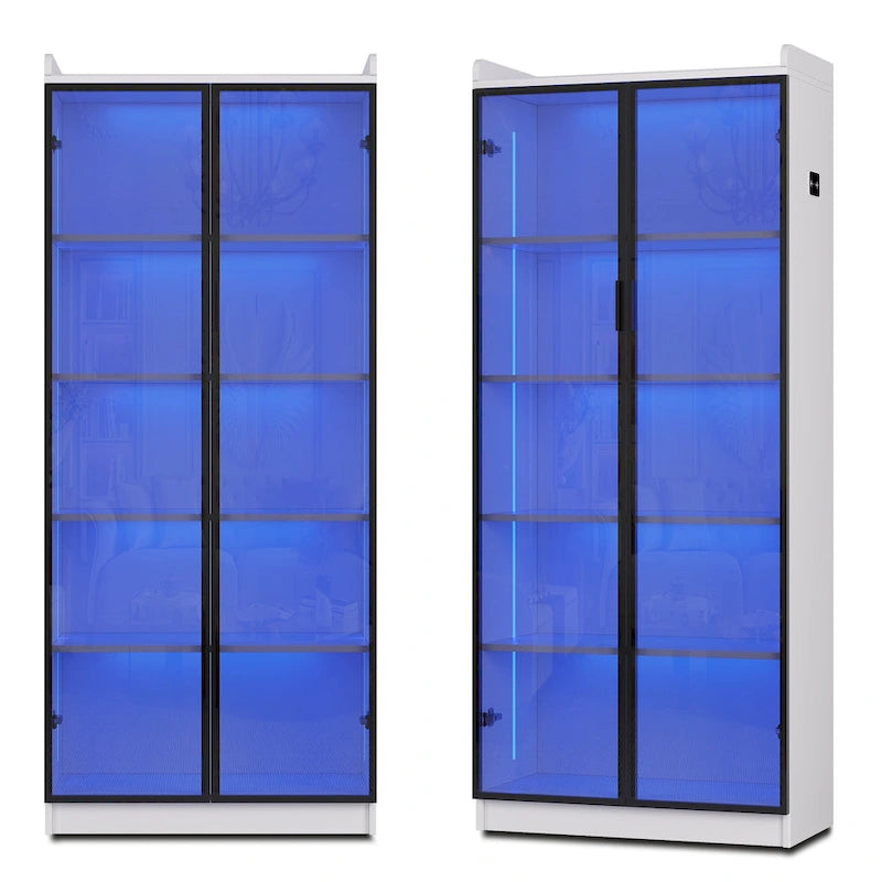 Meuble de salle à manger avec éclairage LED - S.O.