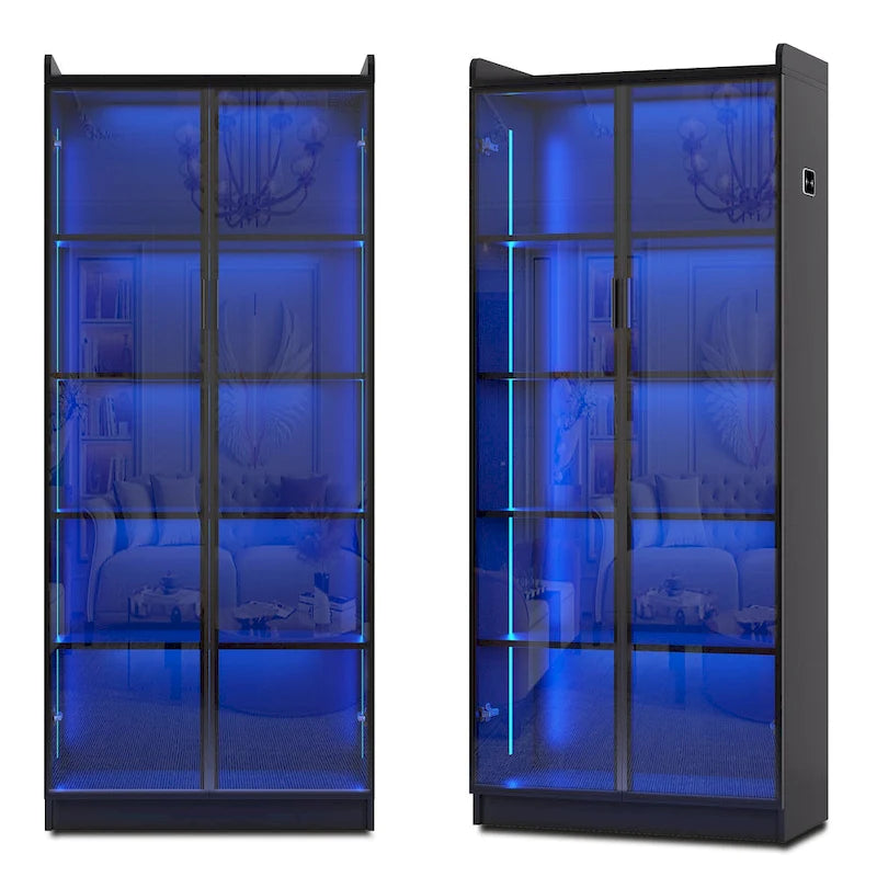 Meuble de salle à manger avec éclairage LED - S.O.