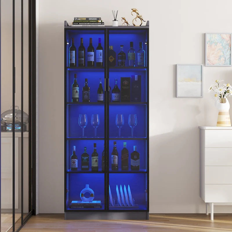 Meuble de salle à manger avec éclairage LED - S.O.