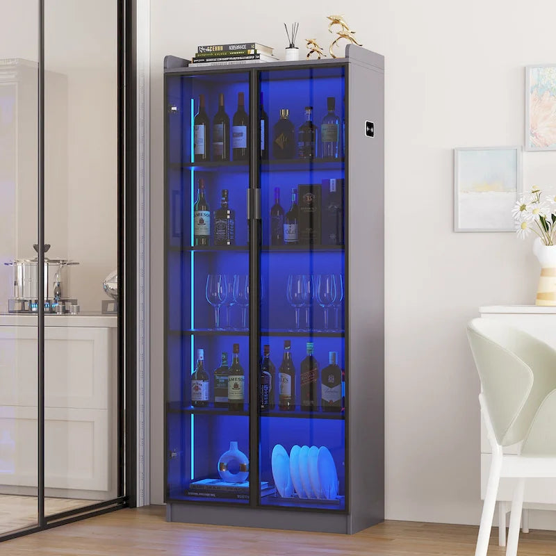 Meuble de salle à manger avec éclairage LED - S.O.