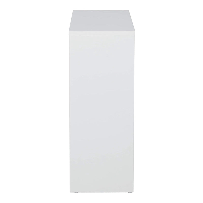 Bibliothèque à 2 étagères de 76,2 cm - Noir ou blanc