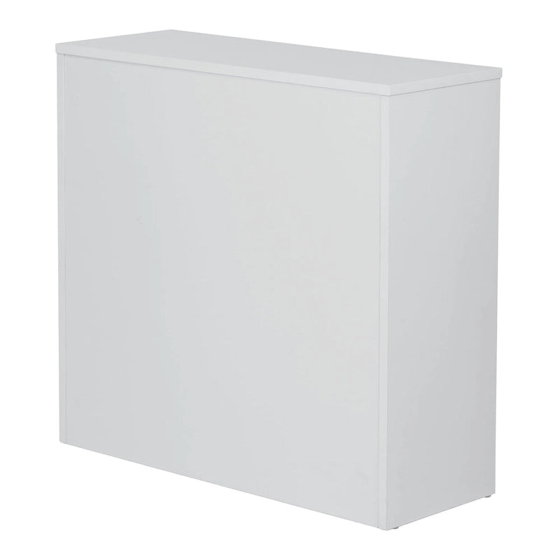 Bibliothèque à 2 étagères de 76,2 cm - Noir ou blanc