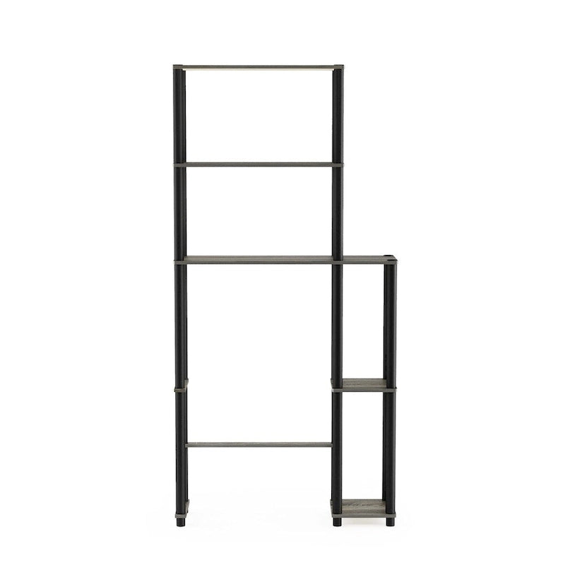 Étagère de rangement gain de place 5 tablettes à placer au-dessus des toilettes