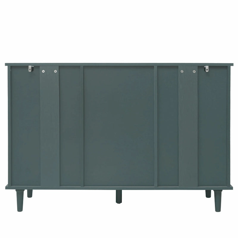 Meuble de rangement d'appoint avec 2 portes et 3 tiroirs