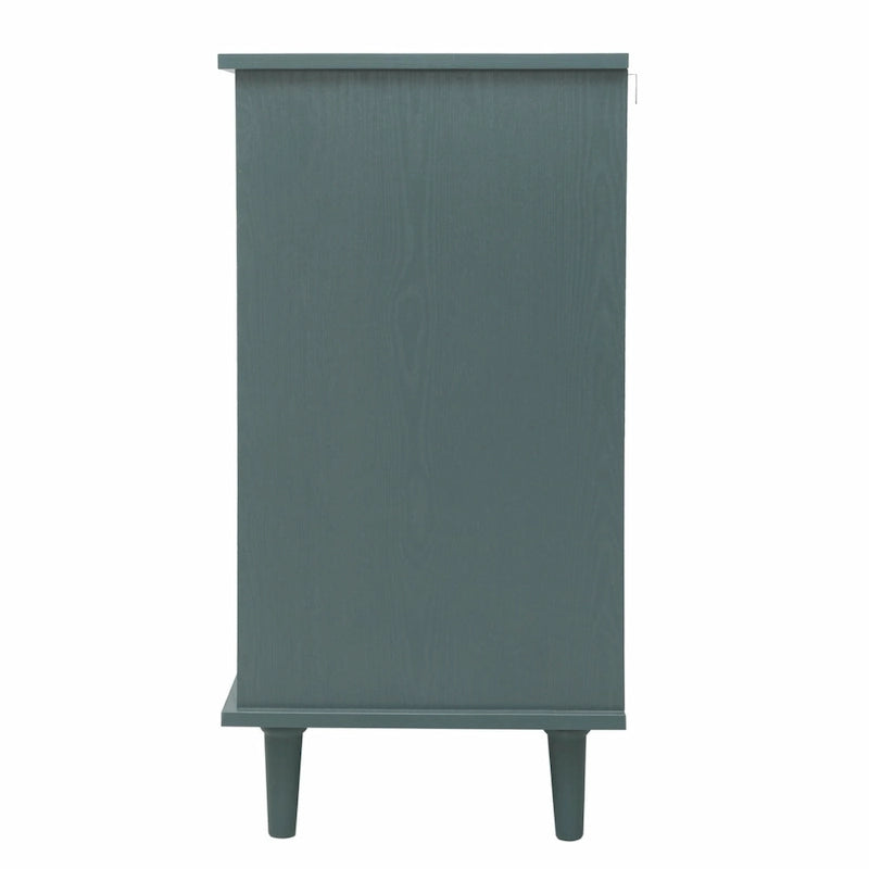Meuble de rangement d'appoint avec 2 portes et 3 tiroirs