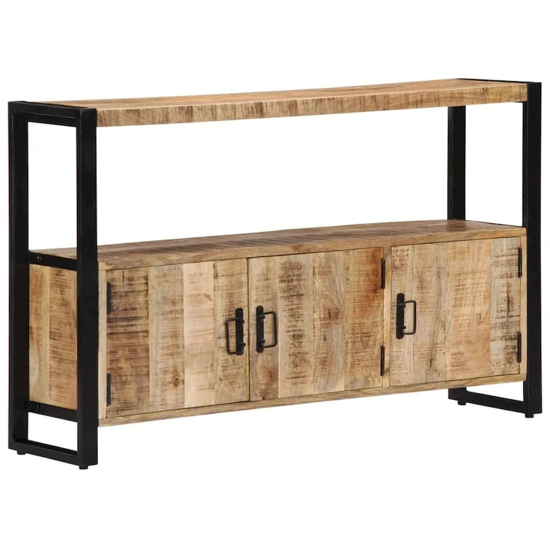 Bahut 47,2x11,8x29,5 Bois de manguier massif