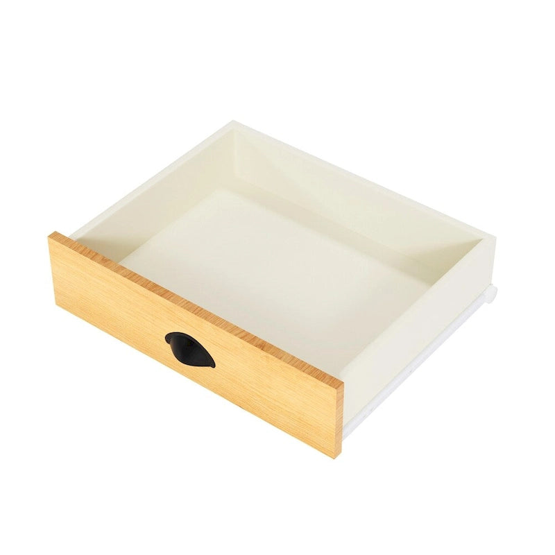 Armoire de cuisine autoportante avec tiroir, étagères réglables, étagères de porte