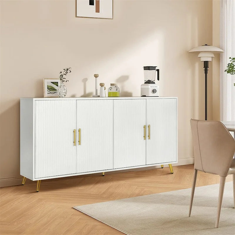 Buffet de rangement & Étagères ajustables pour Salon Chambre