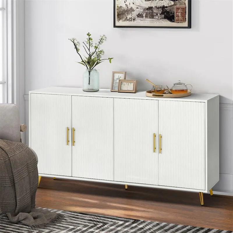 Buffet de rangement & Étagères ajustables pour Salon Chambre