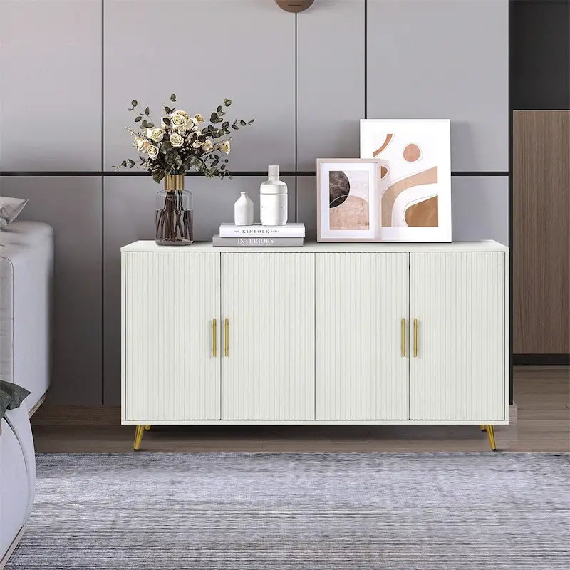 Buffet de rangement & Étagères ajustables pour Salon Chambre