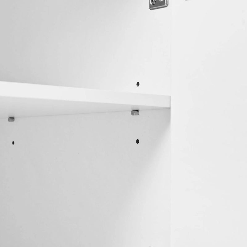 60 Grand meuble de rangement minimaliste avec 4 portes buffet/bahut