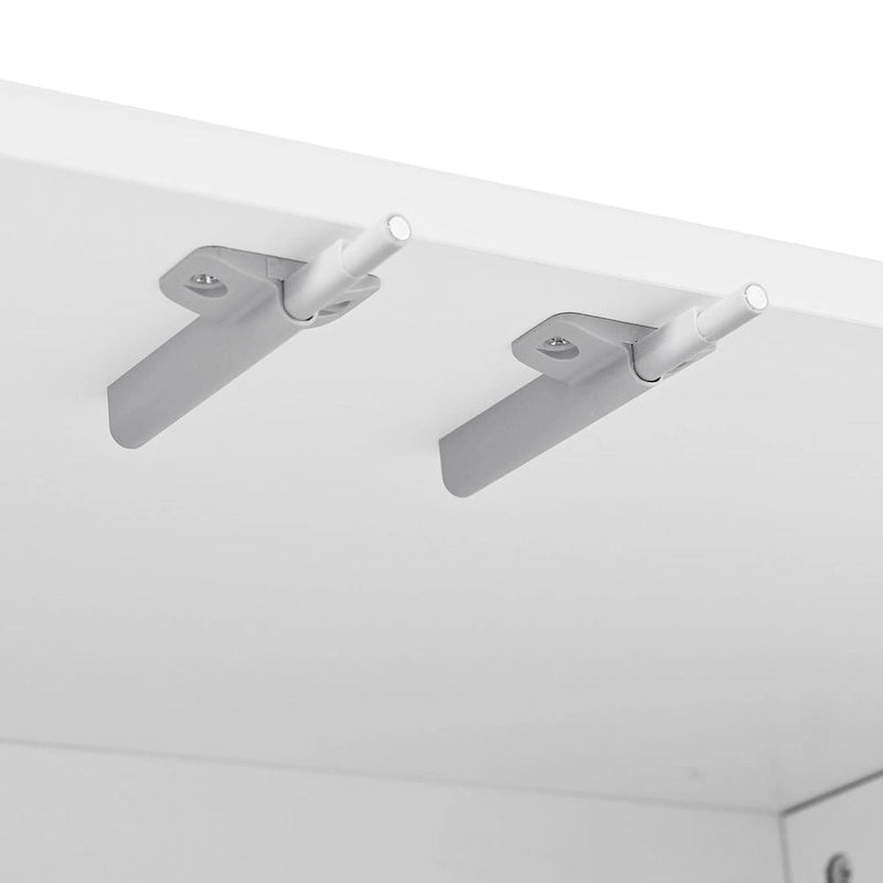 60 Grand meuble de rangement minimaliste avec 4 portes buffet/bahut