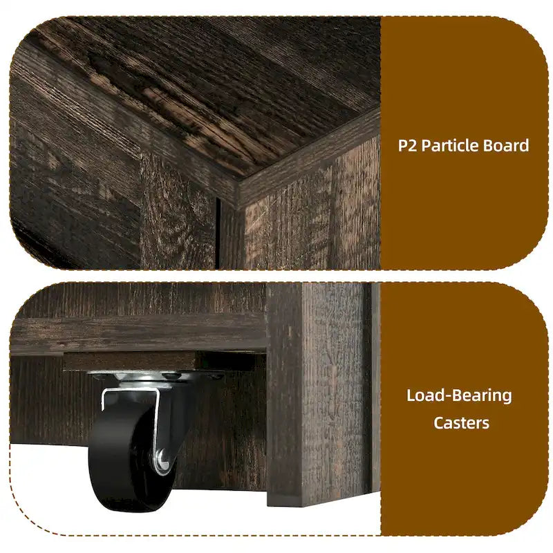 Meuble de rangement pour garde-manger de cuisine de style campagnard